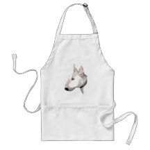 english bull terrier apron