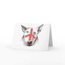 English Bull Terrier England Cards