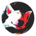 english bull terrier stickers