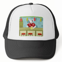 English Bull Terrier Tiki Bar hats