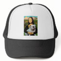 English Bulldog 9 - Mona Lisa hats by masterpiecedogs English Bulldog 9 - Mona Lisa hats