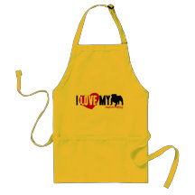 English Bulldog Apron