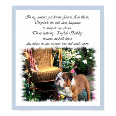 English Bulldog Art Prints print