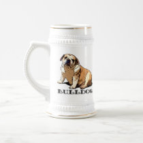 English Bulldog Beer stein mugs