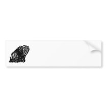 English bulldog bumpersticker no text by Junglegeorge English bulldog bumpersticker no text