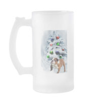 English Bulldog Christmas Gifts mugs