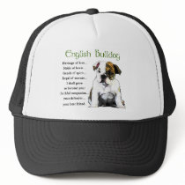English Bulldog Gifts Mesh Hats