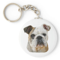 English Bulldog Key Chains
