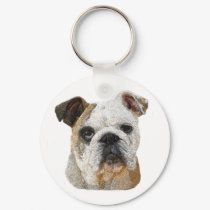 English Bulldog Key Chains keychains by Granny_Pats_Gifts English Bulldog Key Chains keychains