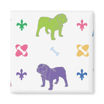 English Bulldog Fridge Magnets