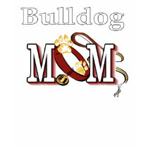 English Bulldog Mom Apparel t-shirts