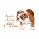 English Bulldog Mothers Day t-shirts