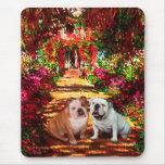 English Bulldog Pair - The Path Mouse Mats