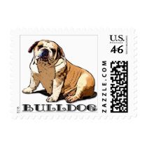 English Bulldog Postage Stamps