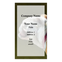 English Bulldog Profile business cards