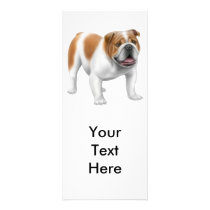 English Bulldog Rack Card rack cards by twopurringcats English Bulldog Rack Card rack cards