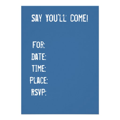 English Bulldog Retirement Party Invitations