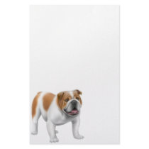 English Bulldog Stationery