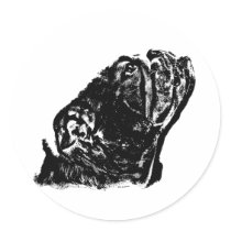 English bulldog sticker by Junglegeorge English bulldog sticker