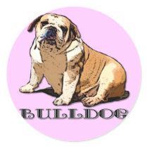 English Bulldog stickers
