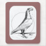 English Carrier Pigeon1978 Mousepads