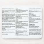 English Civil War, War of the Isles Timeline Mouse Mat