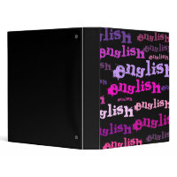 English class binder