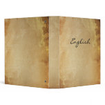 ENGLISH class school binder