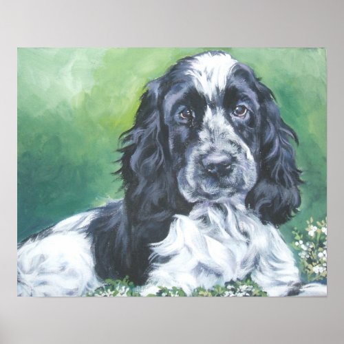 English Cocker Spaniel Art Print print