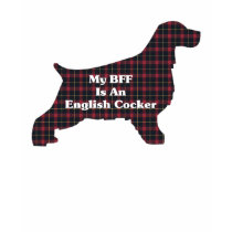 English Cocker Spaniel BFF Apparel t-shirts by DogsByDezign English Cocker Spaniel BFF Apparel t-shirts