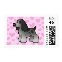 English Cocker Spaniel Love Stamp