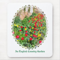 ENGLISH COUNTRY GARDEN UK mousepads by thewildside ENGLISH COUNTRY GARDEN UK mousepads