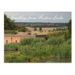 English Countryside Pictures Foxton Locks (3) Post Card