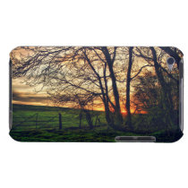 English Countryside Sunset HDR art iPod Touch case casemate cases