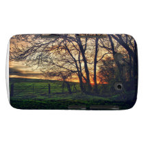 English Countryside Sunset HDR Blackberry Bold casemate cases