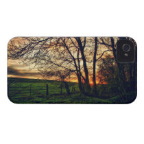 English Countryside Sunset HDR iPhone 4 4s case casemate cases