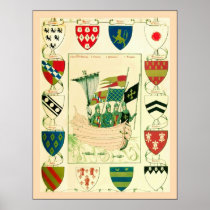 English Crusaders Posters