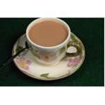 English cup of tea acrylic cut out