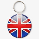 English Flag 2.0 keychains