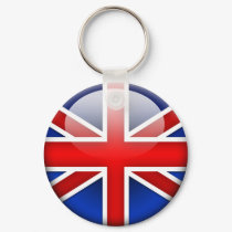 English Flag 2.0 keychains