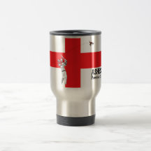 English flag-English cricket Barmy Army Coffee Mugs