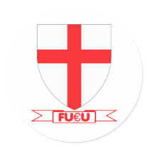 English flag stickers by LIMEYBOY English flag stickers