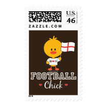 English Football Soccer Chick Stamps stamps