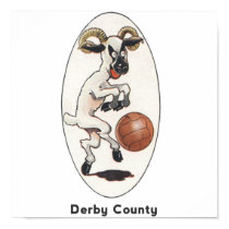 English Football Team - Derby County Poster posters by dangerhood English Football Team - Derby County Poster posters