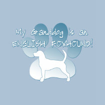 English Foxhound Granddog Ladies t-shirts by MenagerieMayhem English Foxhound Granddog Ladies t-shirts