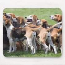 English Foxhound Mousepad mousepads