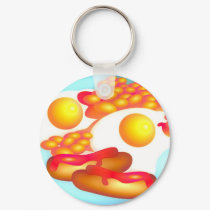 English Fry-up keychains by prawny English Fry-up keychains