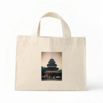 English Garden tower, Munchen Canvas Bags