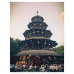 English Garden tower, Munchen Full Color Flyer