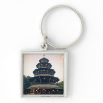 English Garden tower, Munchen Keychains